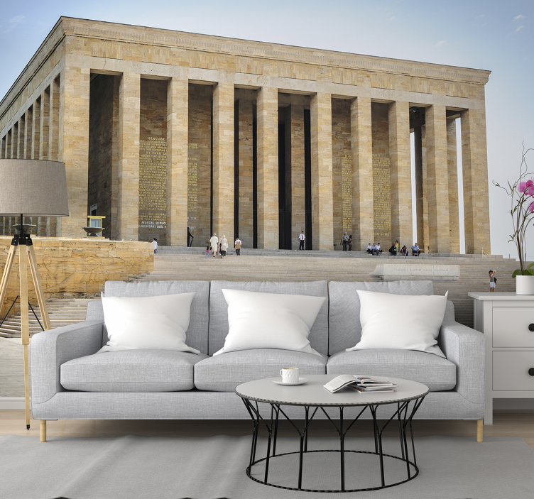 Türbesi atatürk klasik sanat duvar resmi - TenStickers