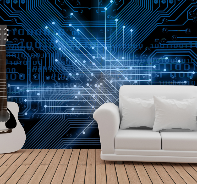 Yatak odası duvar resimleri arabağlantılar - TenStickers