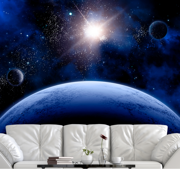 Yıldızlarla estetik gökyüzü duvar resimleri - TenStickers