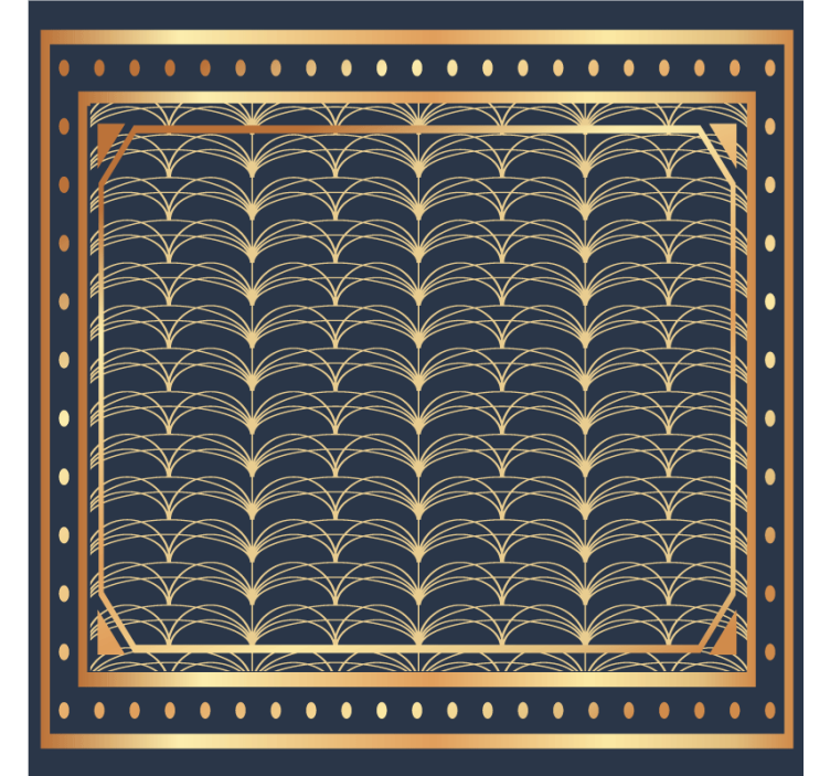 Bardak altlığı Şık geometrik desen - TenStickers