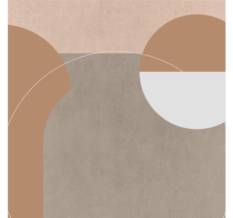 Düzensiz geometrik stil modern coaster - TenStickers