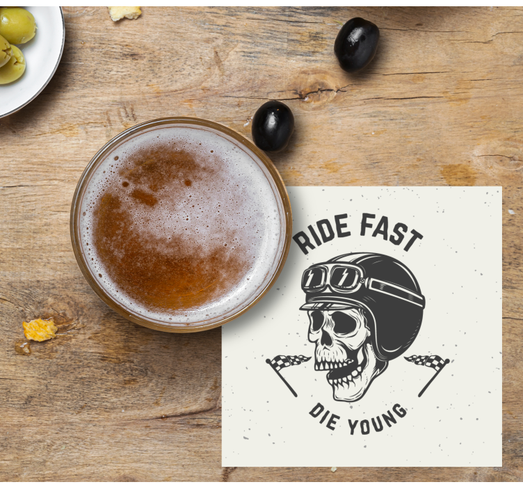 Eski motor sporları amblemi bira paspasları - TenStickers