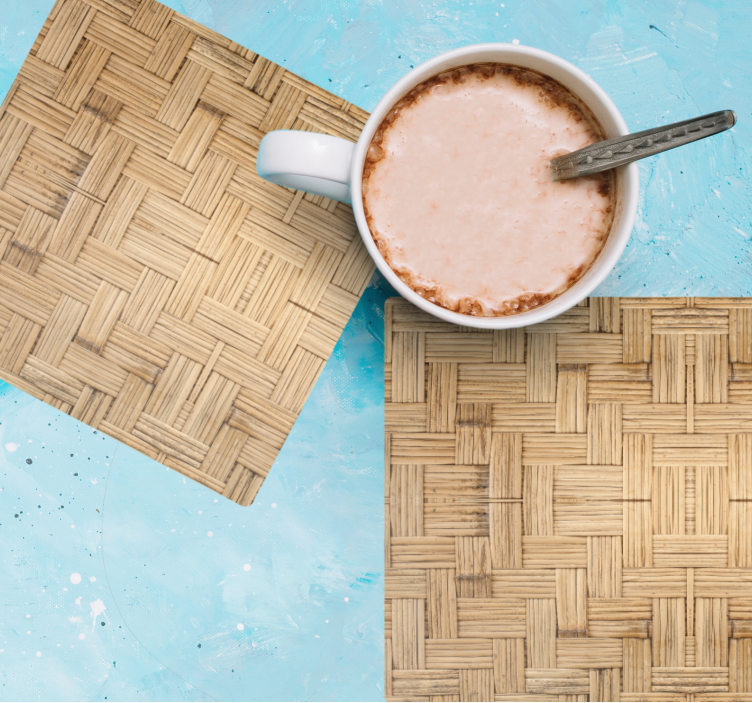 Dokuma yüzey bardak altlığı - TenStickers