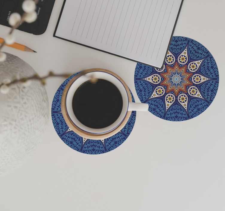 Mandala mozaik orijinal altlığı - TenStickers