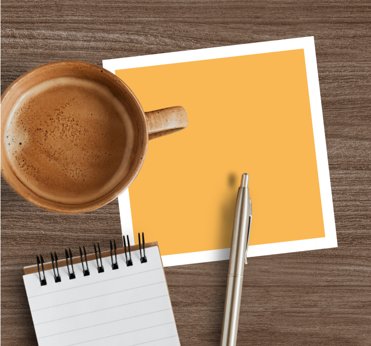 Muz renkleri modern coaster - TenStickers