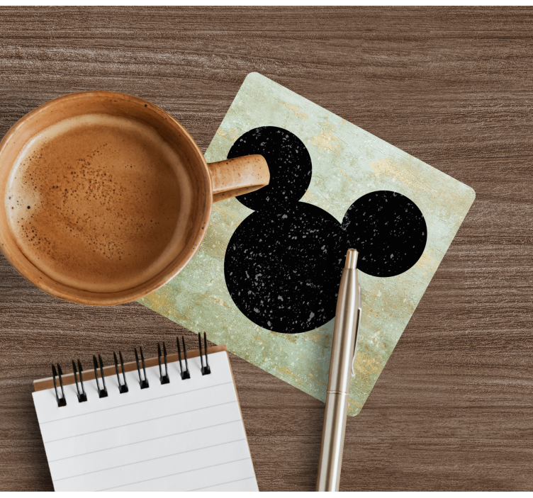 Vintage mickey mouse altlığı - TenStickers