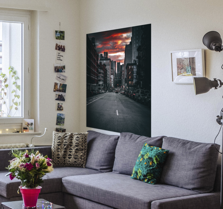 New york city sokak afişi - TenStickers