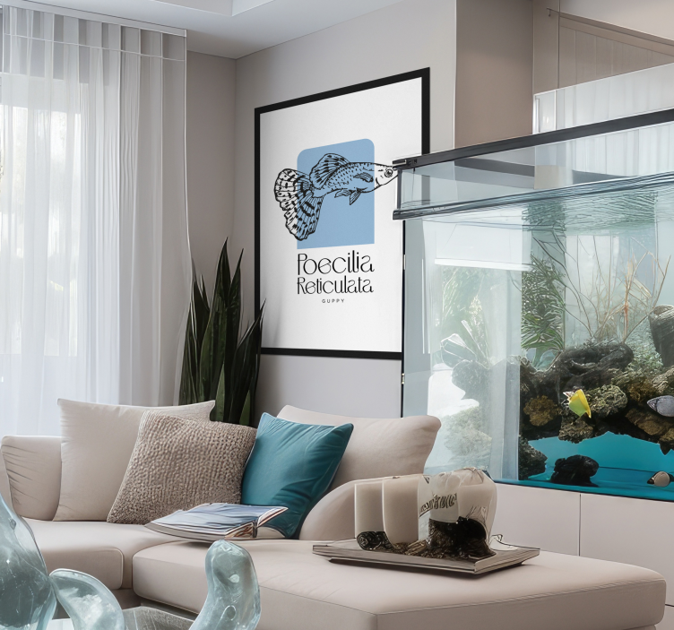 Palyaço Balığı balık afiş - TenStickers