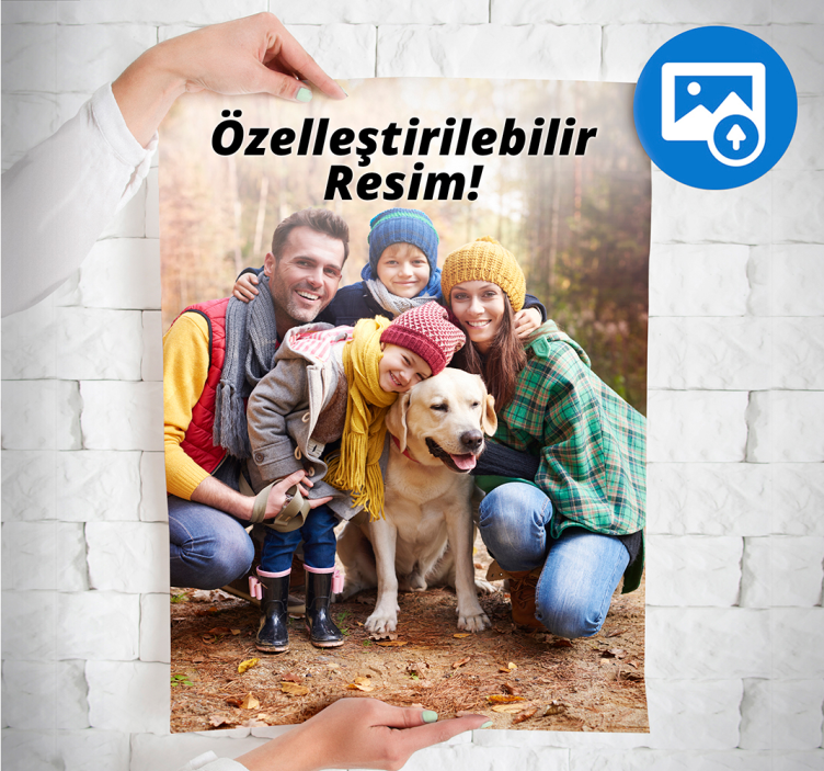 Kişiselleştirilmiş resim afişi - TenStickers