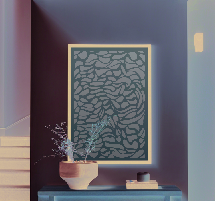 Doğal baskı İskandinav posteri - TenStickers