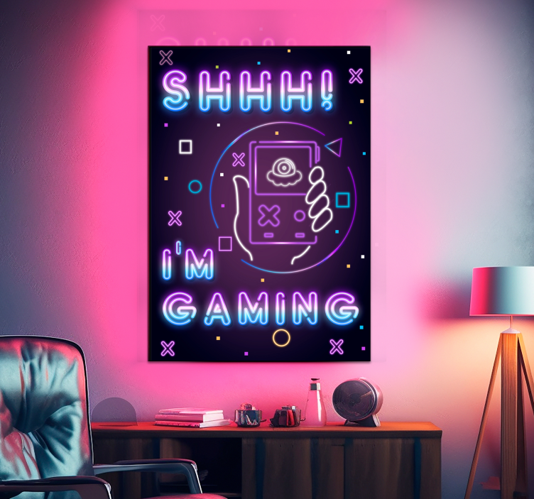 i am gaming Video oyunu posteri - TenStickers