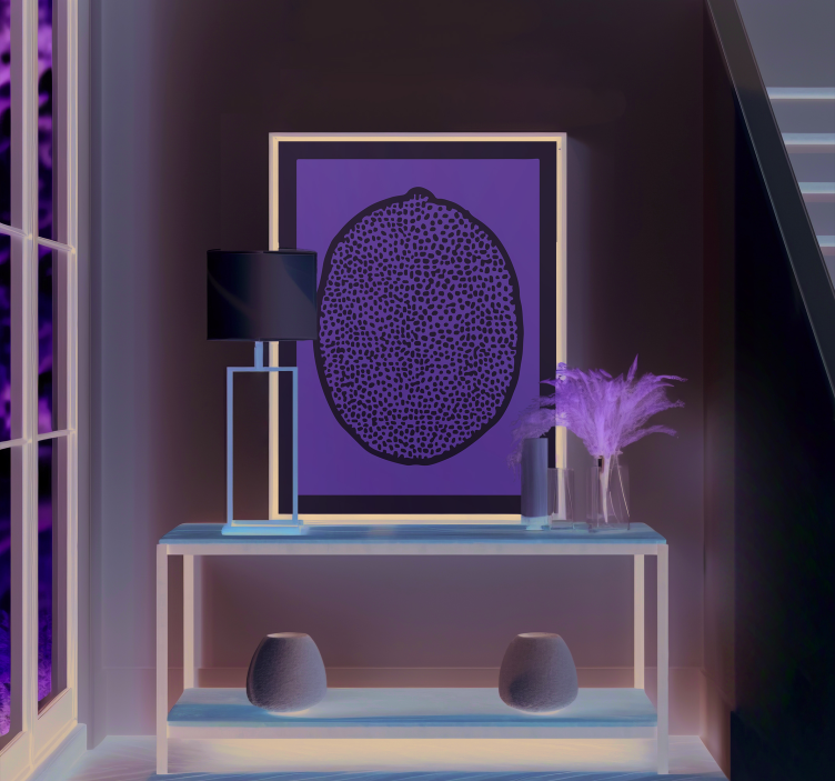 Limon dilimleri İskandinav posteri - TenStickers