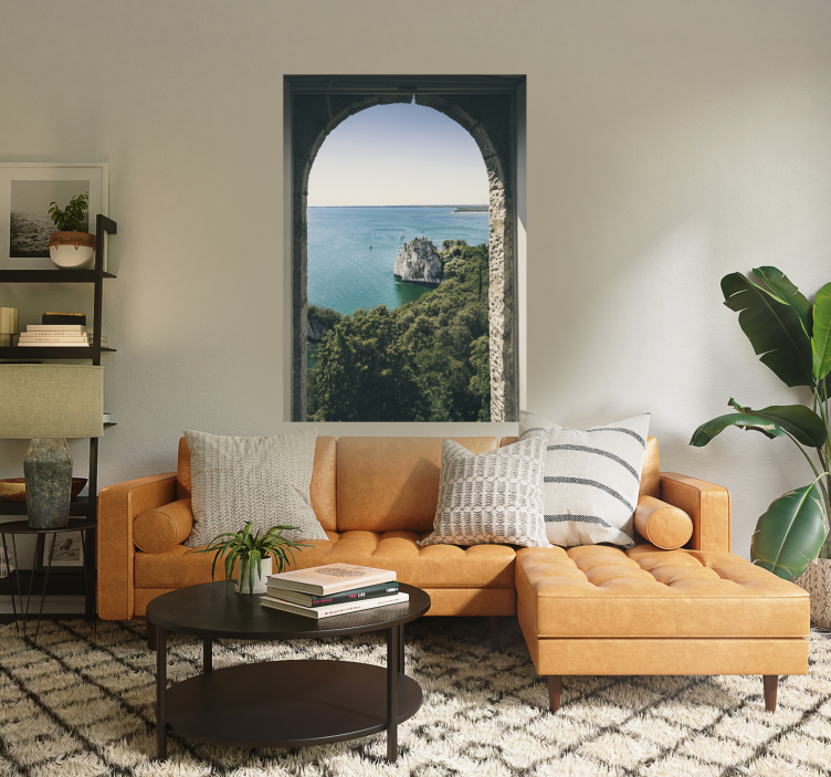 Manzara deniz manzarası posteri - TenStickers