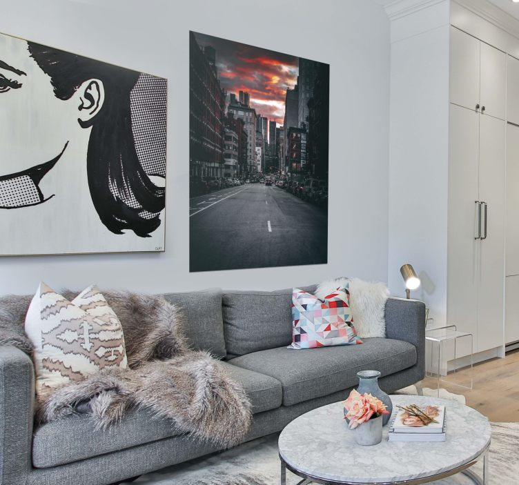 New york city sokak afişi - TenStickers