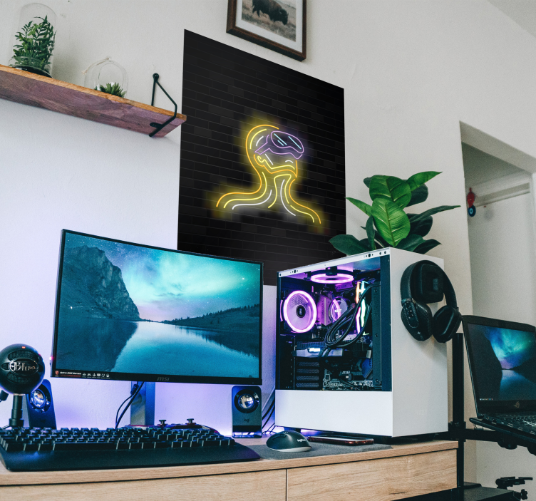 Oyun sanal gerçeklik posteri - TenStickers