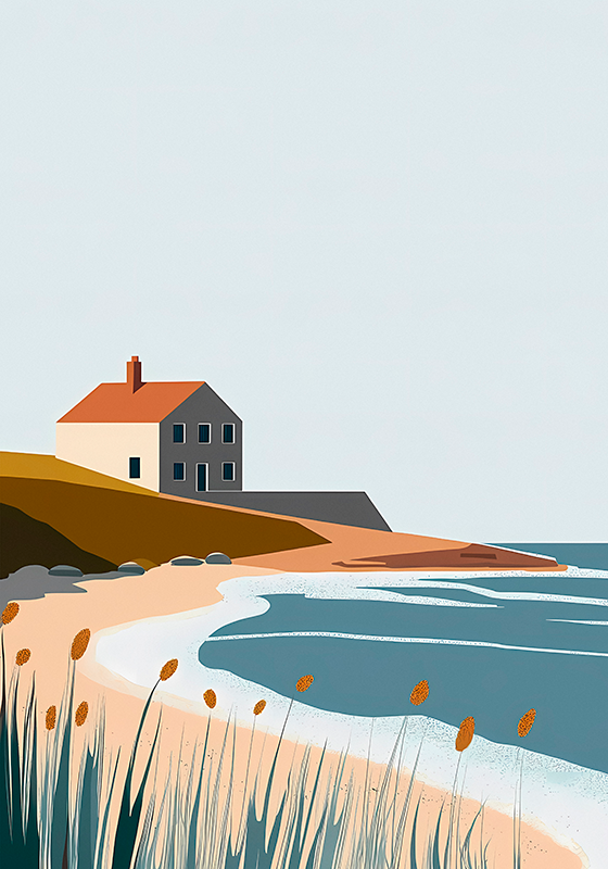 Sessiz hayat Poster sanatsal çizim - TenStickers