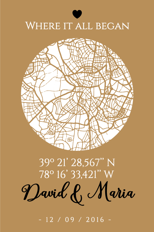 Oturma odası afişi - her şeyin başladığı yer - TenStickers