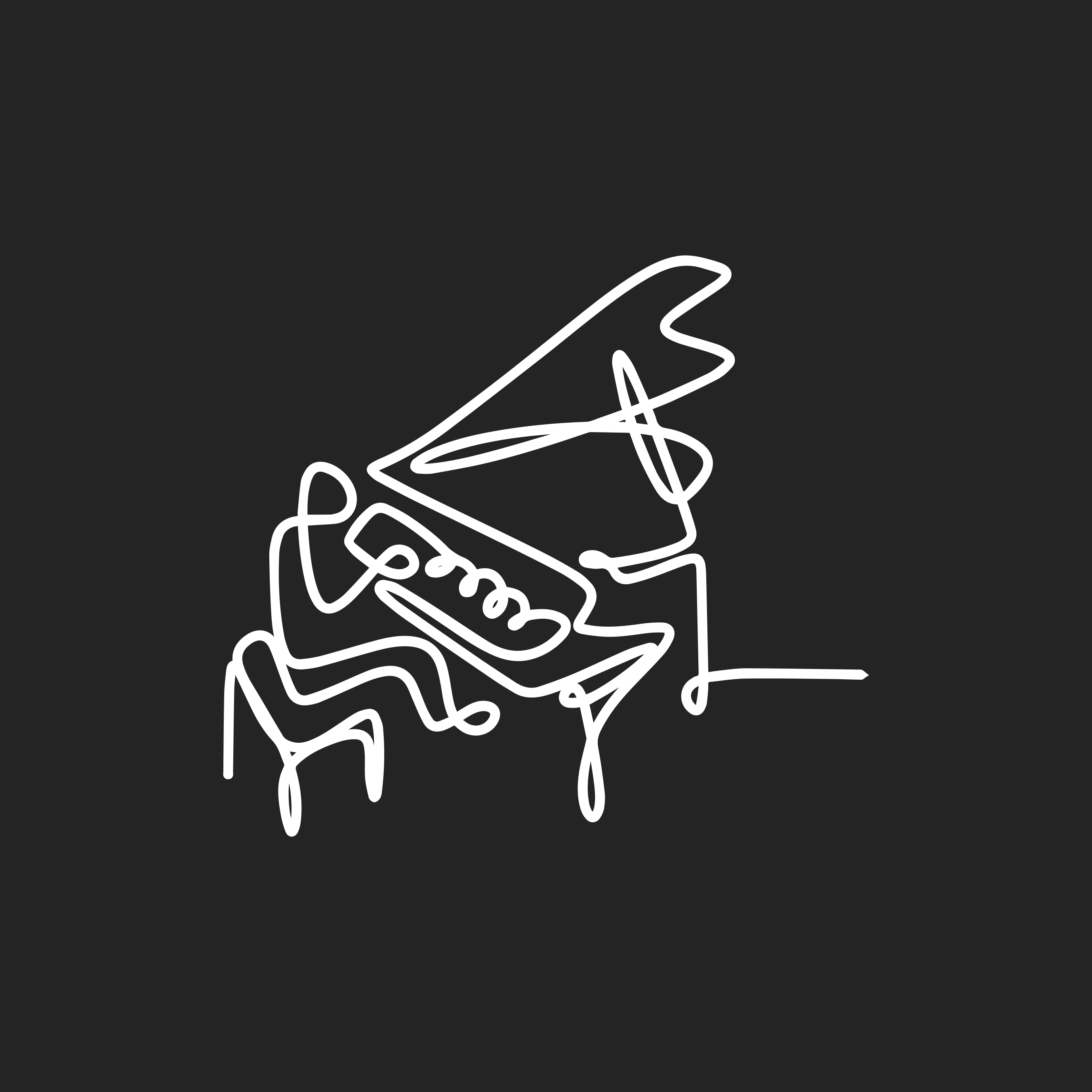 Oturma odası afiş sevimli piyano çizimi - TenStickers