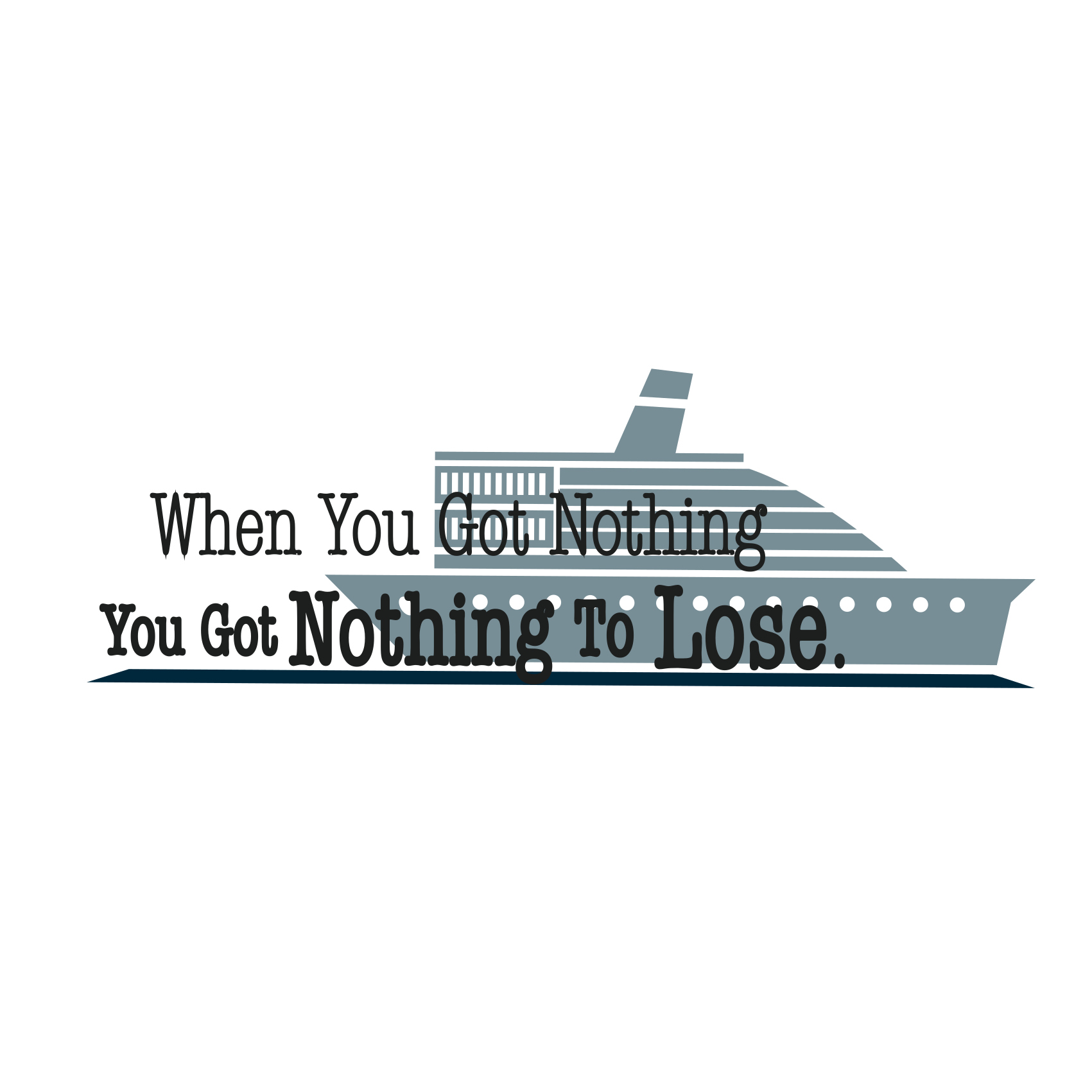Oturma odası afişi - titanic filmi motivasyonel alıntı - TenStickers