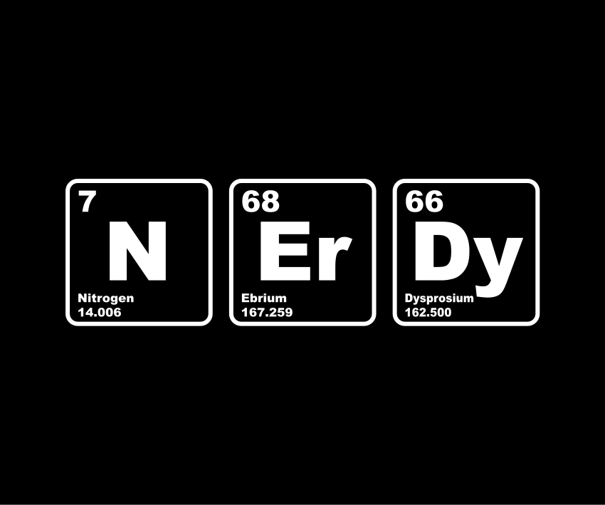 Video oyunu posteri - kimyasal element sembolleri - TenStickers