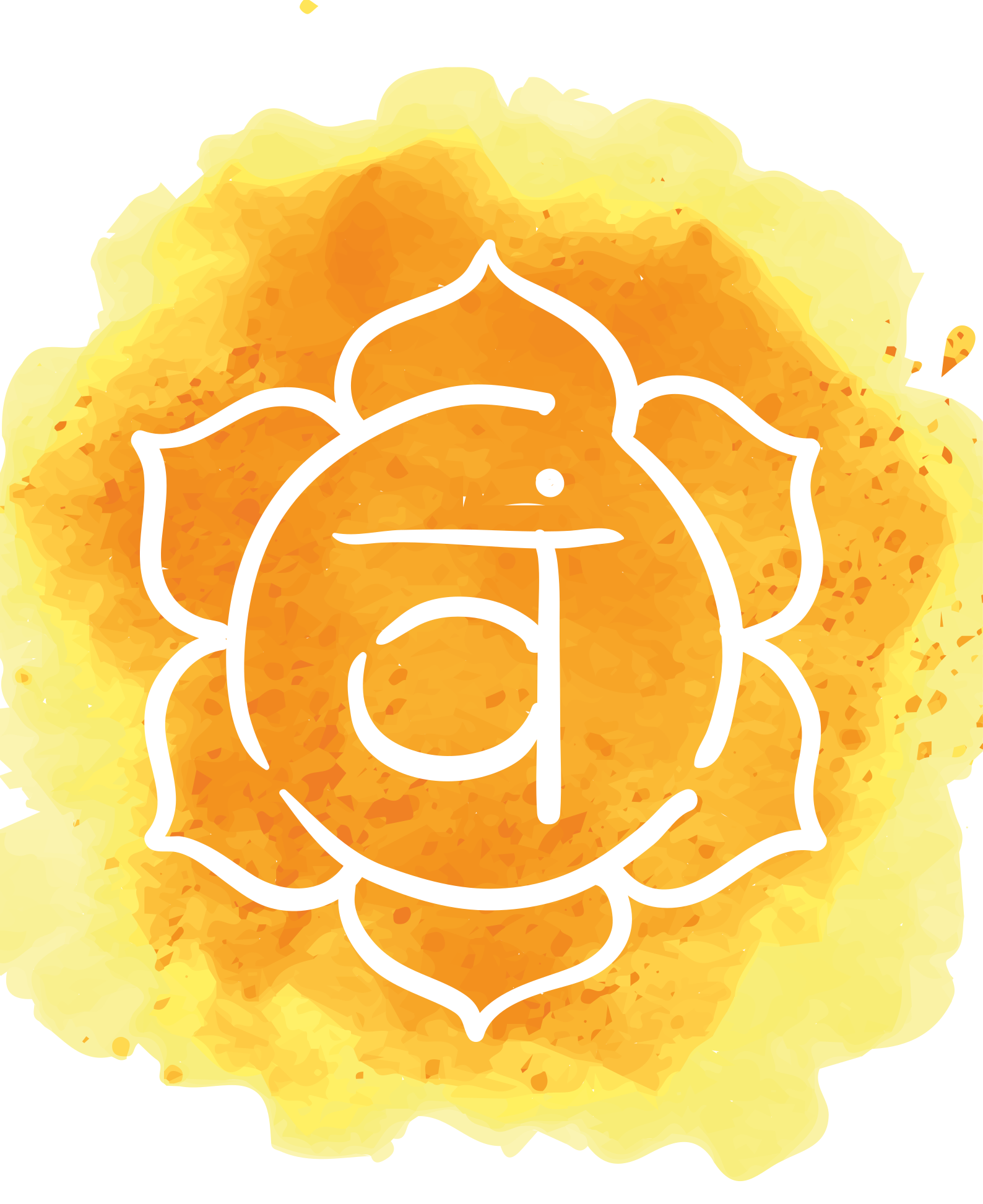 Zen afiş güzel sakral Çakra sembolü - TenStickers