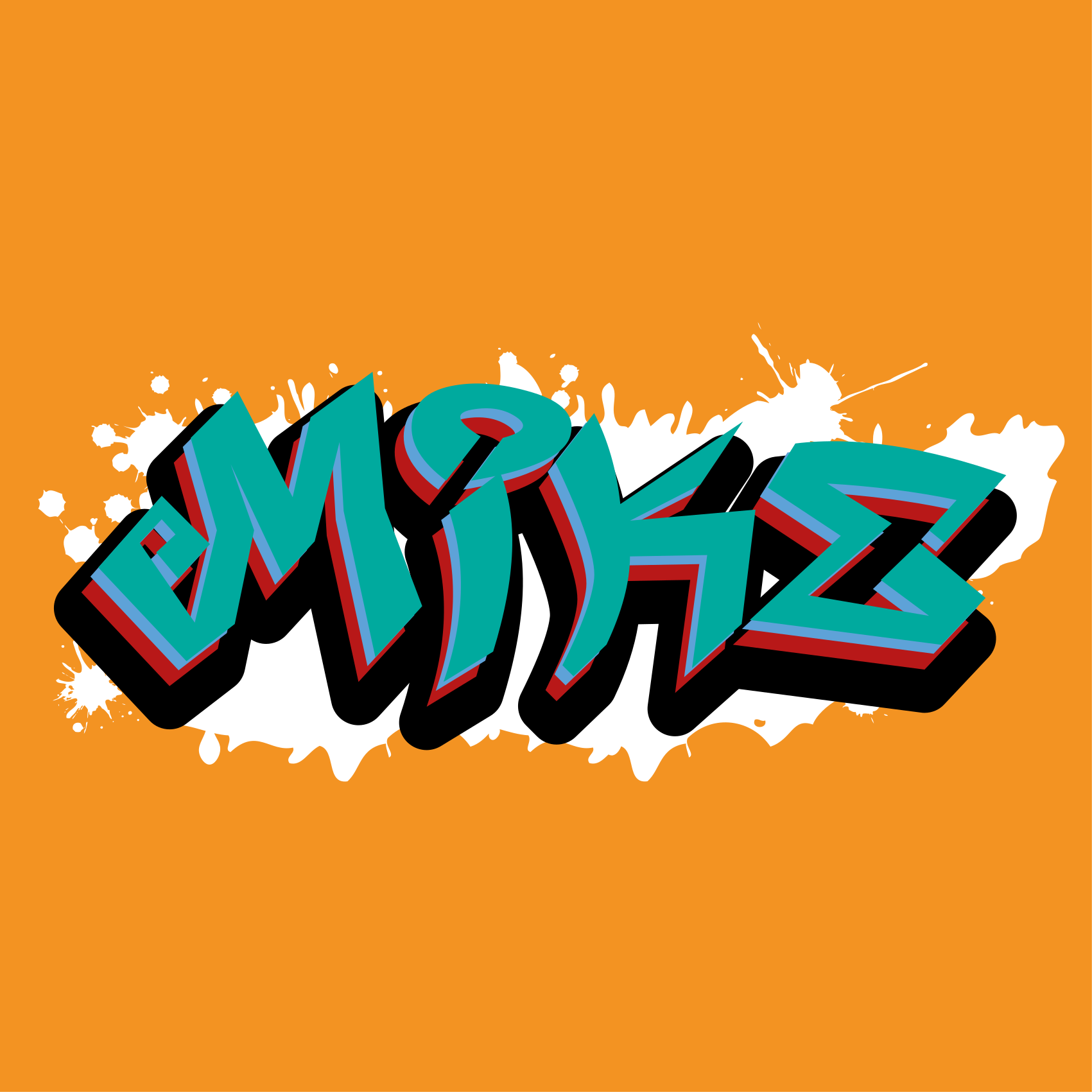 Özelleştirilebilir afiş Şık yazı sanatı - TenStickers