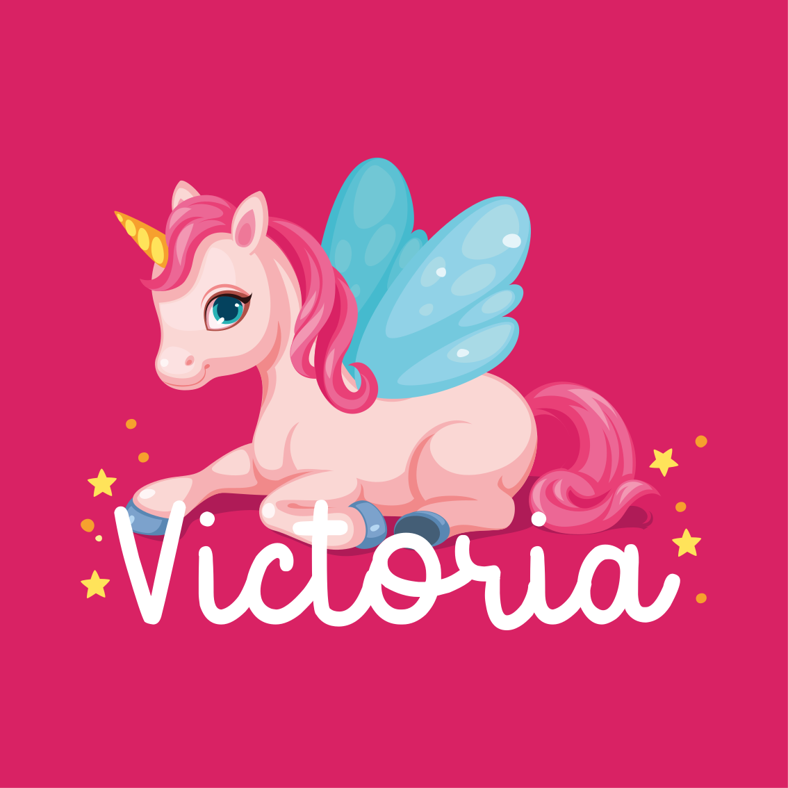 Özelleştirilebilir afiş sevimli fantastik yaratık - TenStickers