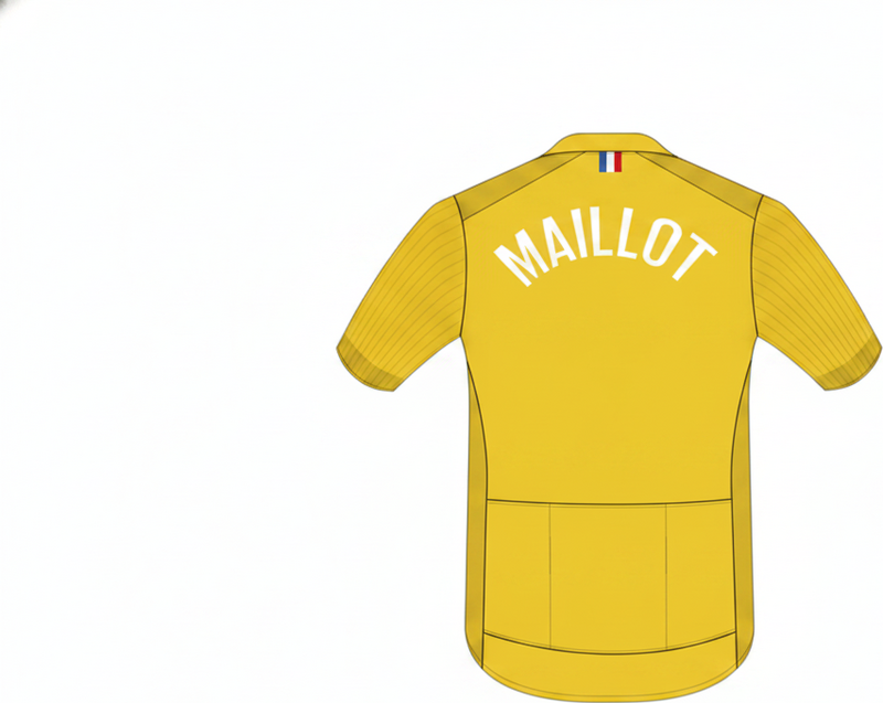 Bisiklet afişi - sarı "maillot" - TenStickers