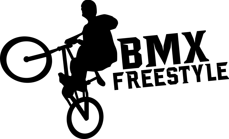 Bmx freestyle bisiklet afişi - TenStickers