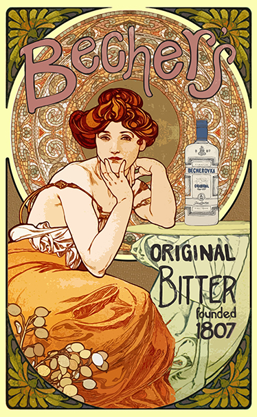 Vintage afiş - modernist dekoratif poster - TenStickers