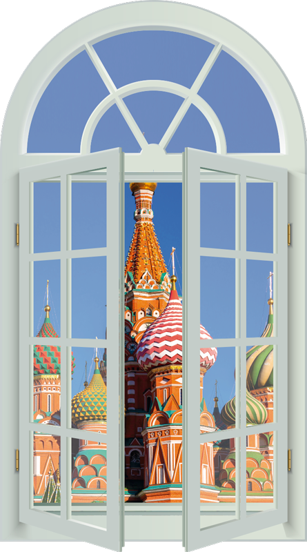 Manzaralar afiş kremlin 3d - TenStickers