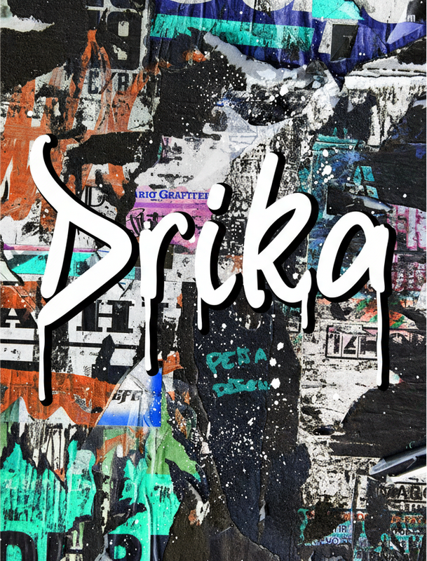 Genç afiş graffiti etiketi - TenStickers