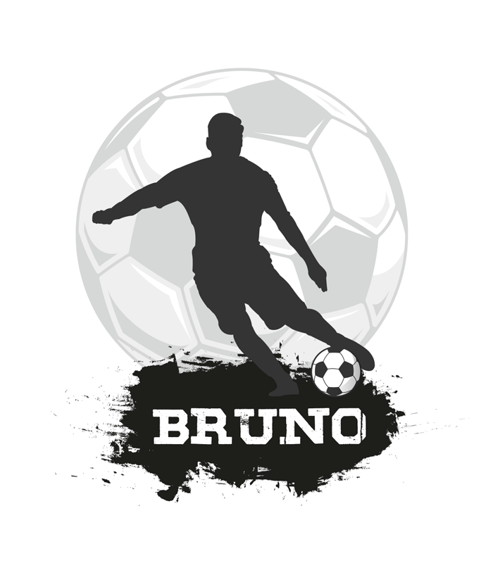 Futbol afiş - Özelleştirilebilir futbol topu - TenStickers