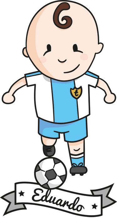 Futbol afiş kişiselleştirilebilir futbolcu vinili - TenStickers