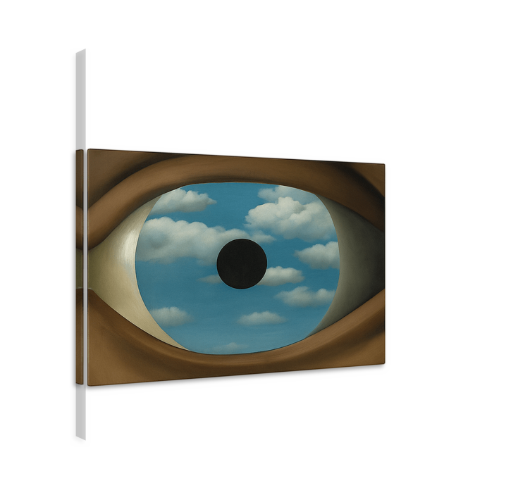 Sahte ayna sanat tablo - TenStickers