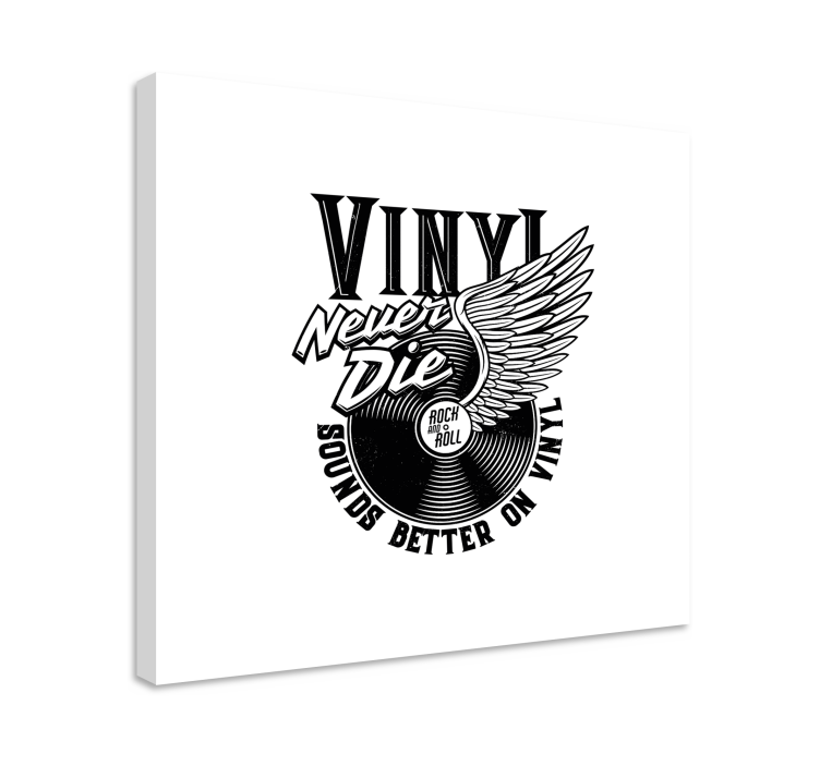 Müzik tablo vinyl plak kanatları - TenStickers