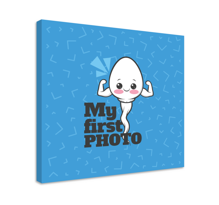 Bebek tablo İlk fotoğrafım - TenStickers