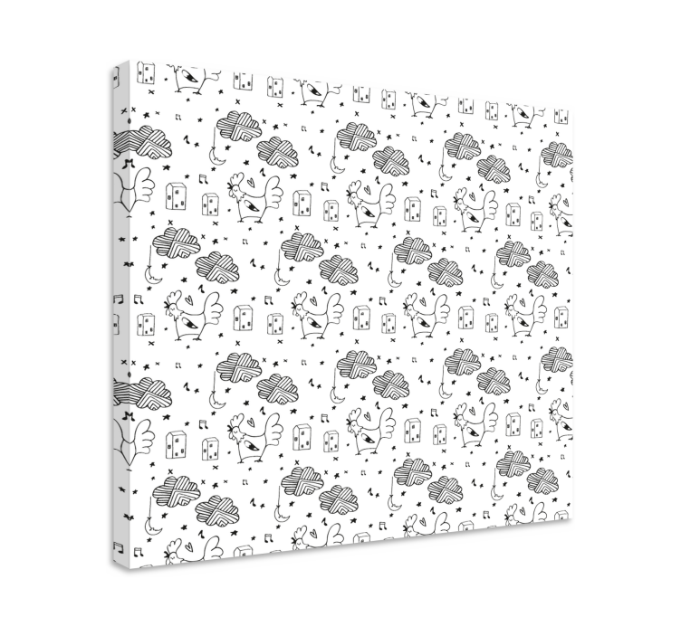 Hayvanlar tablo - cazibeli tüy dostları - TenStickers