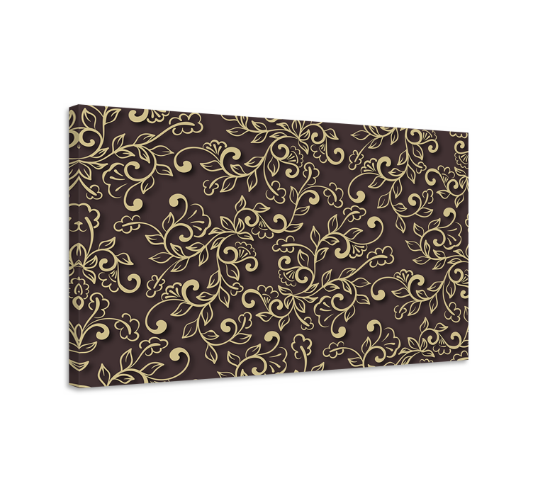 Çiçekler ve bitkiler kanvas tablo zarif botanik düzenleme - TenStickers