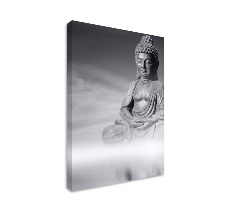 Buda zen kanvas tablo - TenStickers