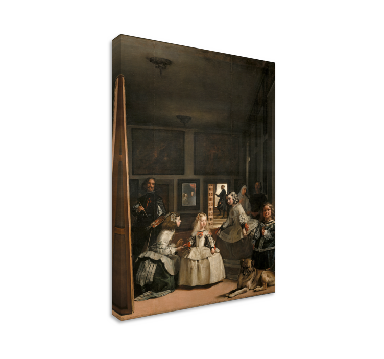 "Las Meninas" Türkçe olarak "Menekşeler" olarak çevrilir. sanat t - TenStickers