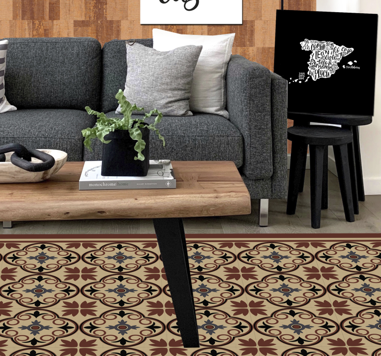 Dünya haritası tablo - yaratıcı harita tipografisi - TenStickers