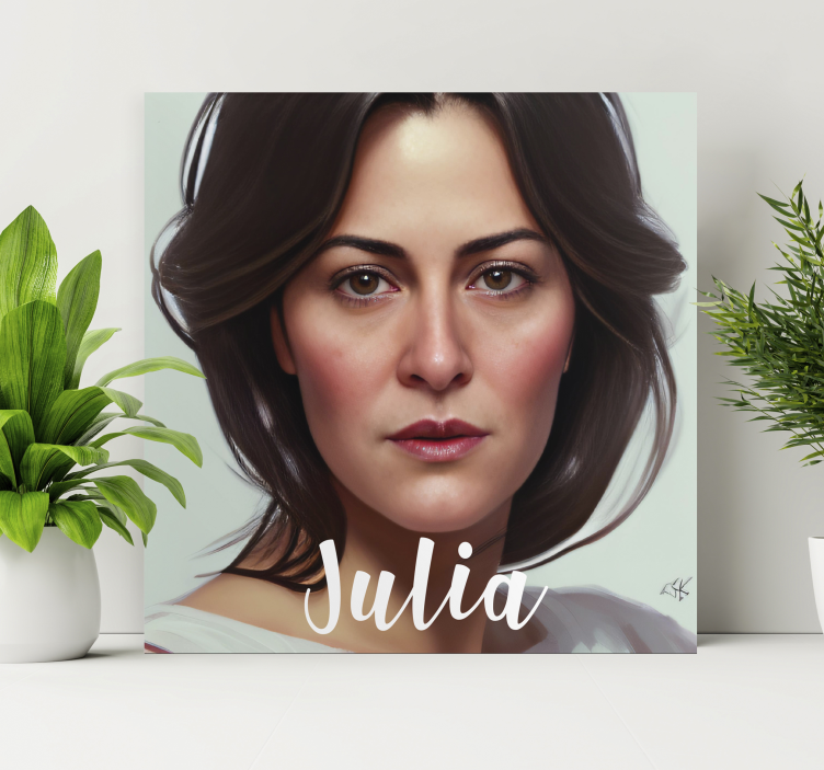 Senin avatarın kişiselleştirilebilir kanvas tablo - TenStickers