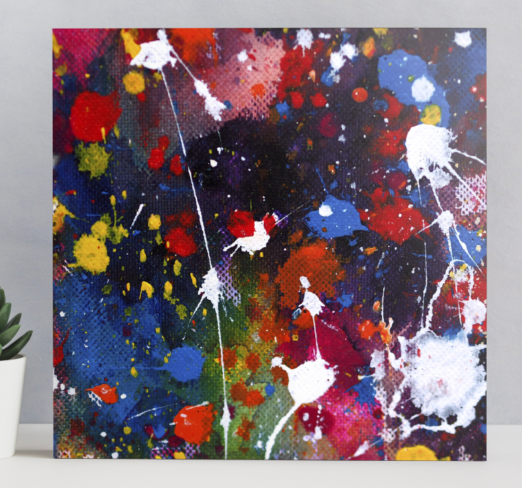 Akrilik boya tuval sanat baskısı - TenStickers