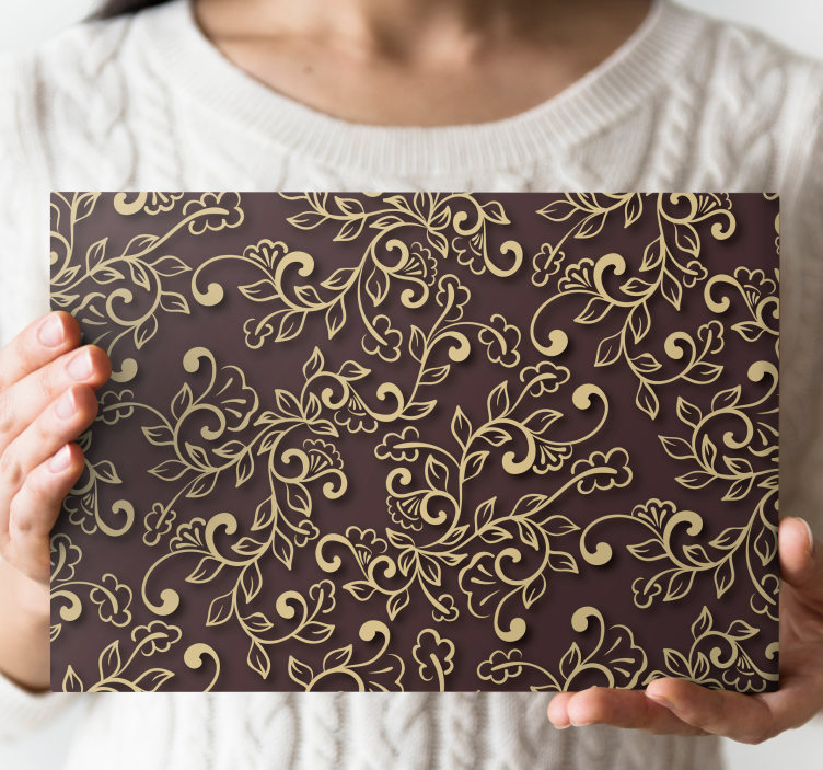 Çiçekler ve bitkiler kanvas tablo zarif botanik düzenleme - TenStickers