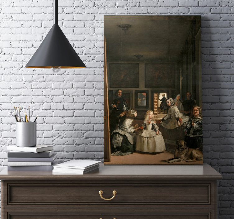 "Las Meninas" Türkçe olarak "Menekşeler" olarak çevrilir. sanat t - TenStickers