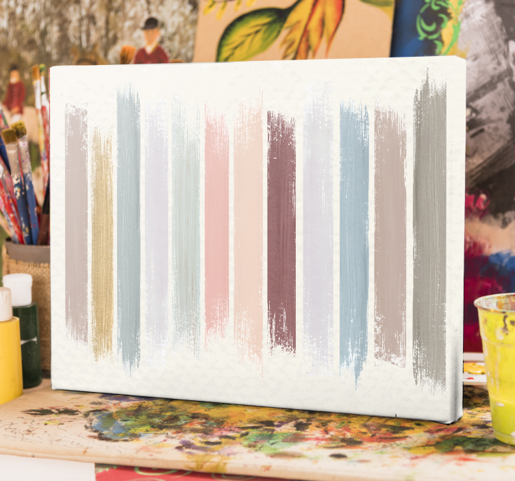 Renkli resim tuval sanat baskıları - TenStickers