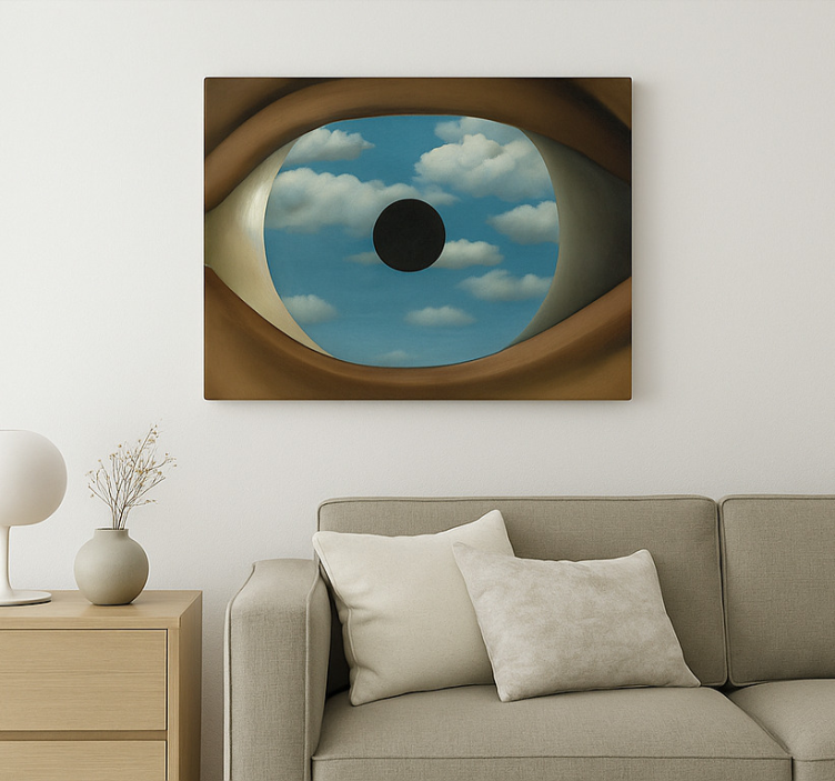 Sahte ayna sanat tablo - TenStickers