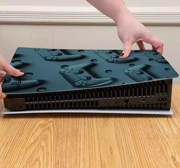 3d oyun denetleyicisi ps5 çıkartmaları - TenStickers