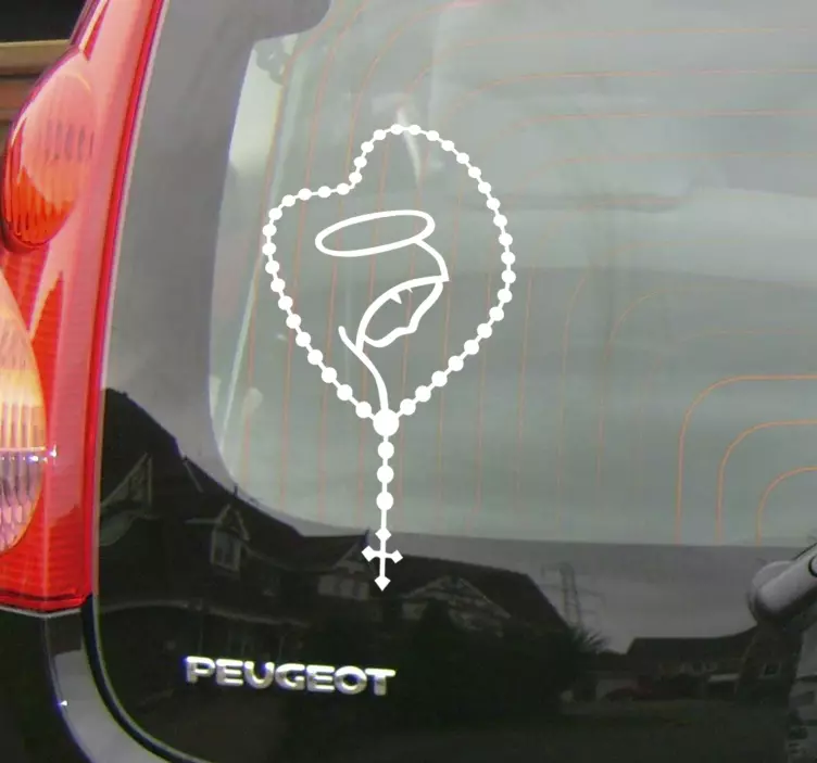 Tespih duvar sticker - TenStickers